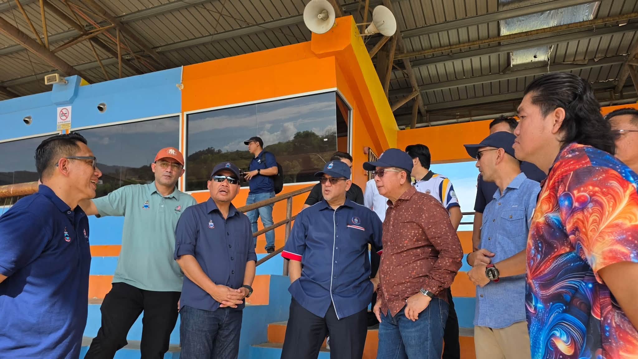 LAWATAN KERJA YB MENTERI KE KOMPLEKS SUKAN BEAUFORT_2