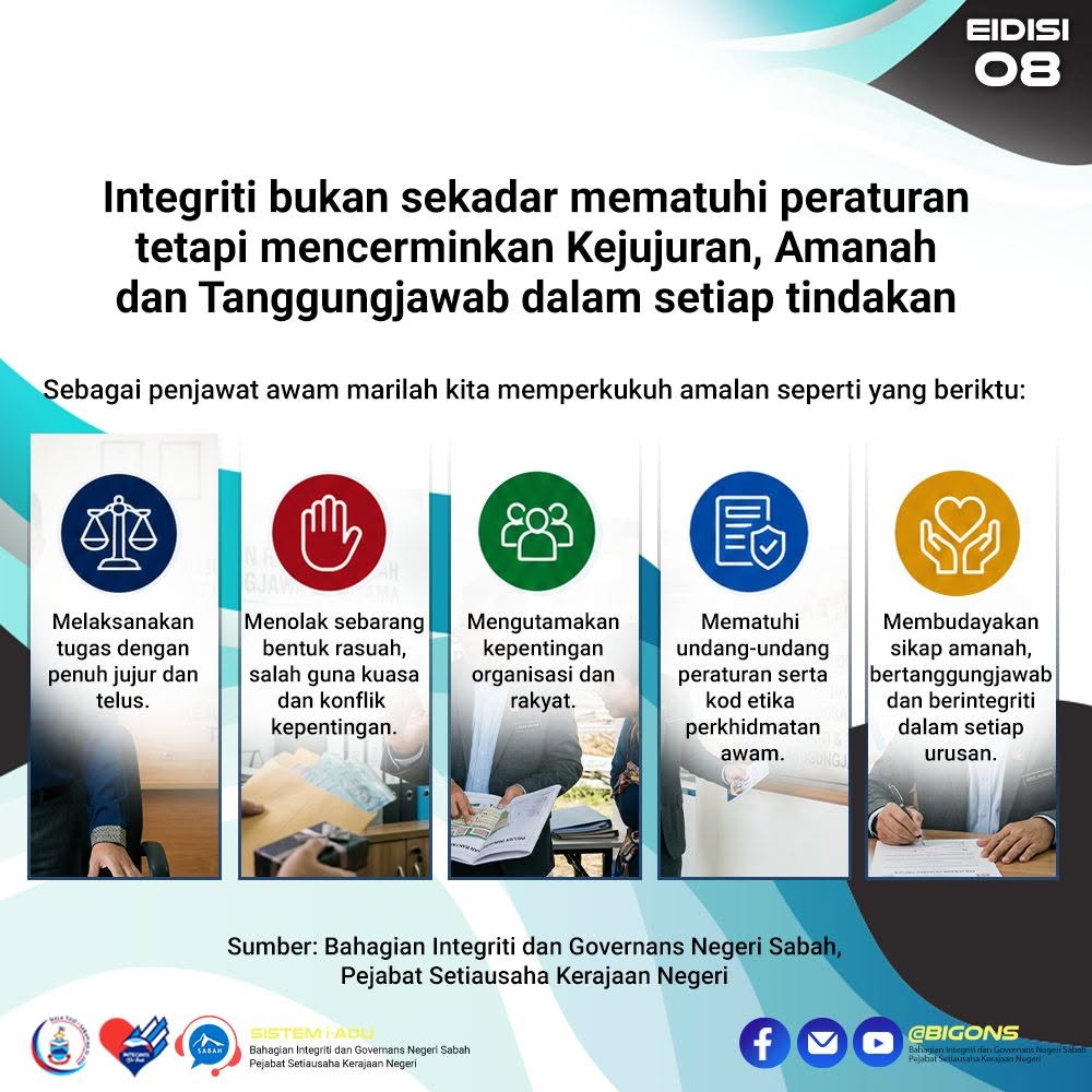 Hebahan Integriti Edisi 8 Tahun 2026